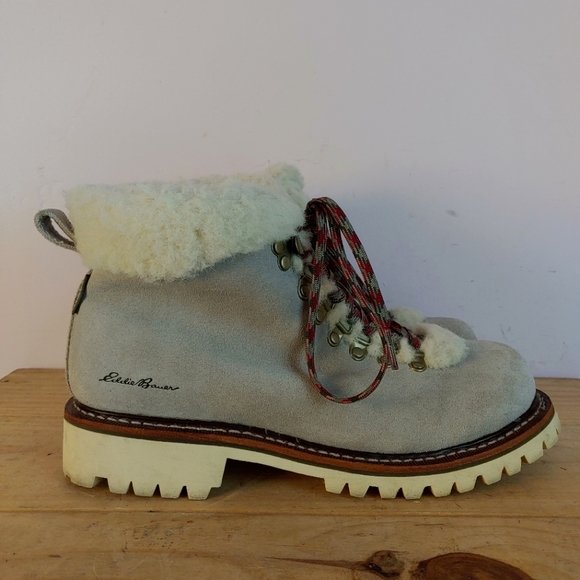 Eddie Bauer Shoes Rare Eddie Bauer Womens K6 Fur Hiking Boots In